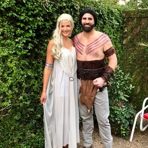 Khaleesi/Daenerys + Khal Drogo Couples Costume GOT